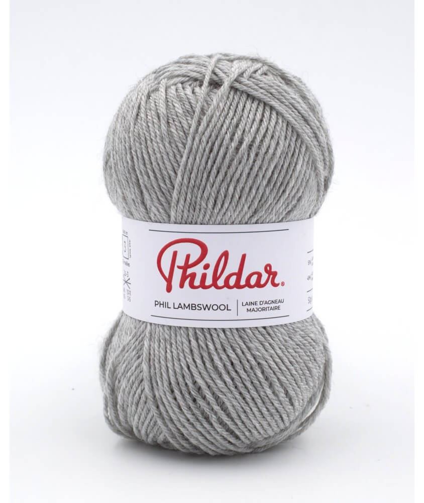 Pelote de laine d'Agneau à tricoter Phil Lambswool - Phildar Pelote de laine d'Agneau à tricoter Phil Lambswool - Phildar