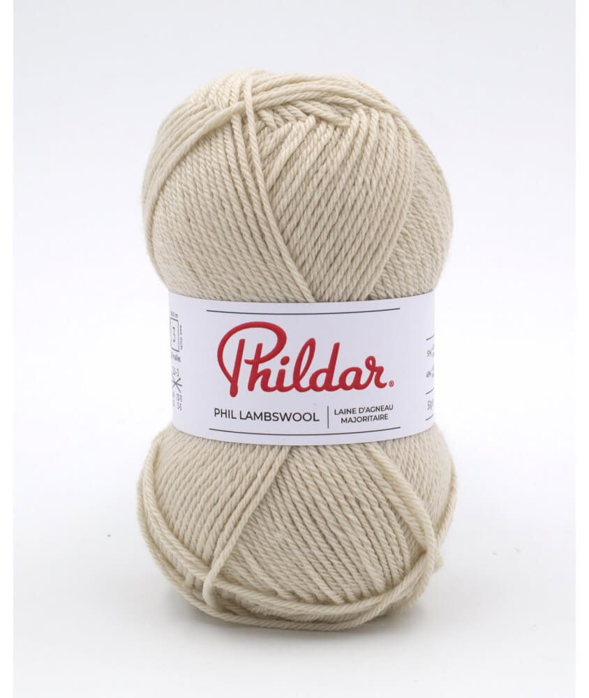 Pelote de laine d'Agneau à tricoter Phil Lambswool - Phildar