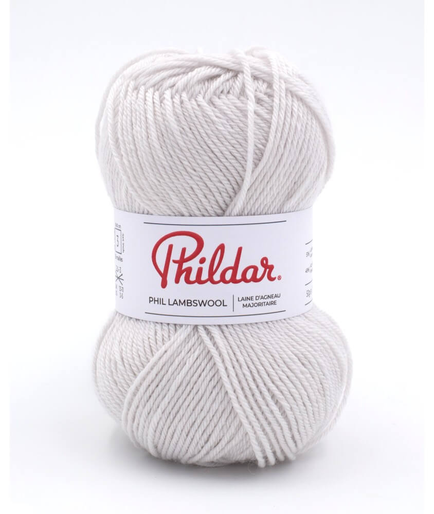 Pelote de laine d'Agneau à tricoter Phil Lambswool - Phildar