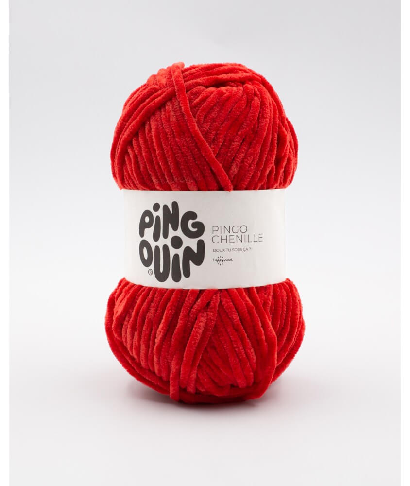 Fil velours 100GR à tricoter PINGO CHENILLE - Pingouin - certifié Oeko-Tex Fil velours 100GR à tricoter PINGO CHENILLE - Pingouin - certifié Oeko-Tex