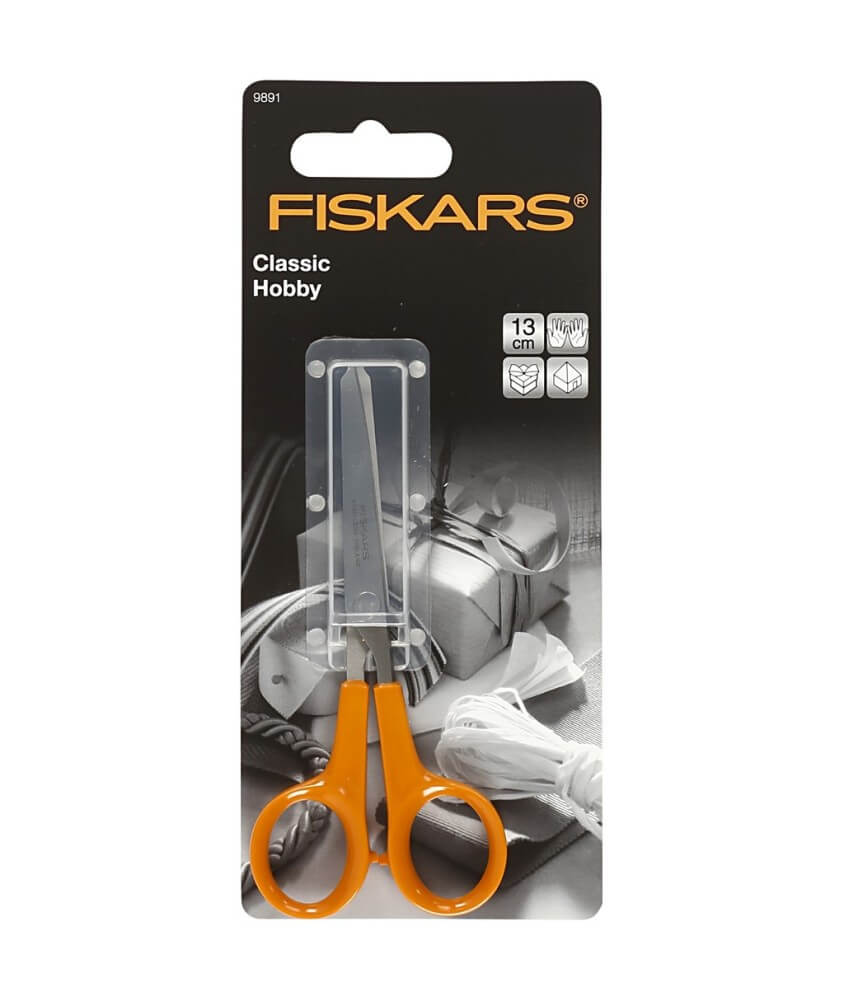 Ciseaux Classic Hobby FISKARS à Bouts Ronds 13 cm sperenza.com