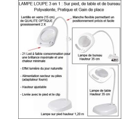 Lampe Purelite 3 en 1