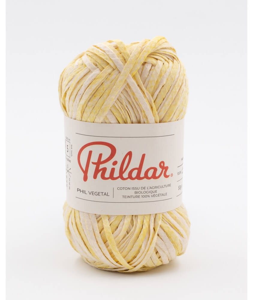 Fil ruban en coton PHIL VEGETAL - Phildar