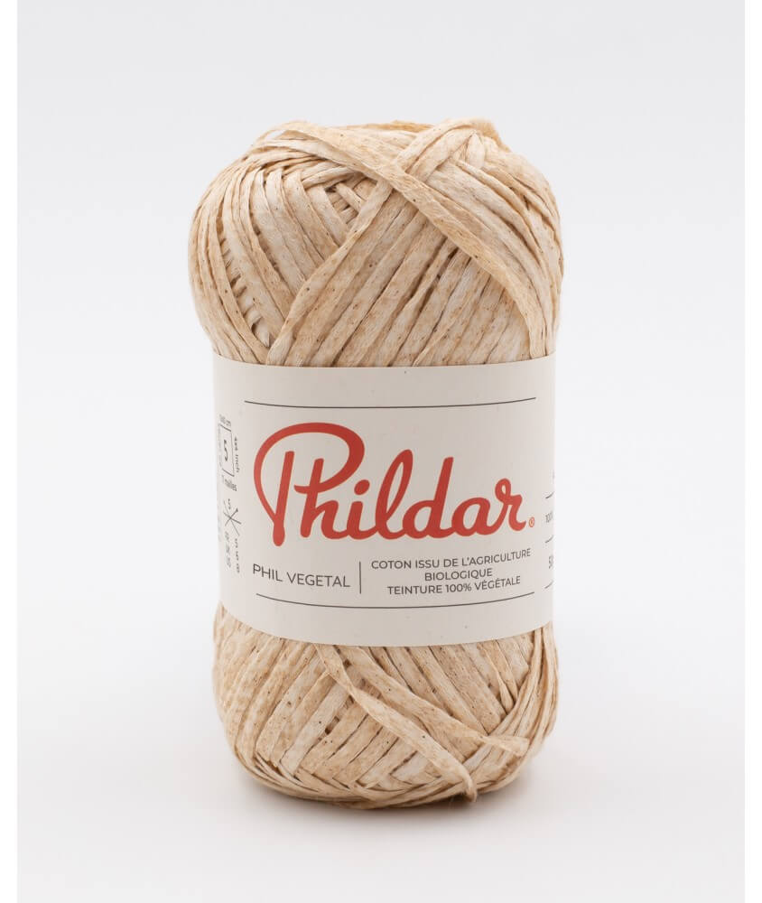 Fil ruban en coton PHIL VEGETAL - Phildar Fil ruban en coton PHIL VEGETAL - Phildar