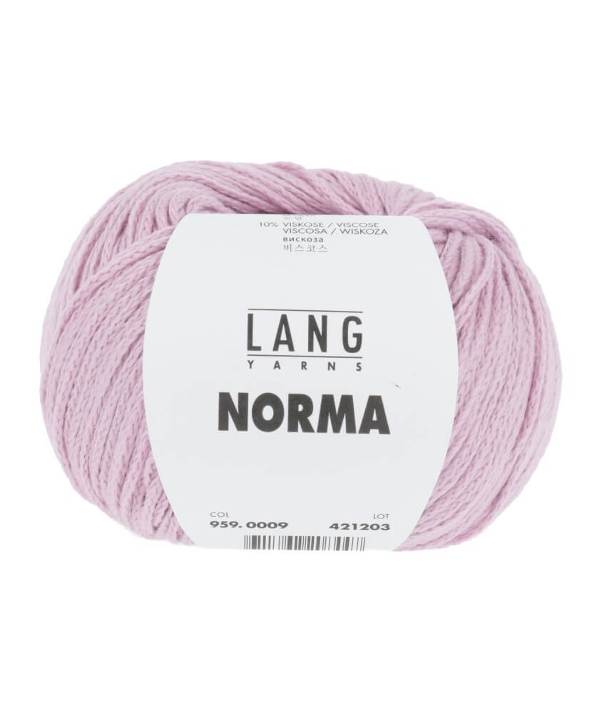 Pelote de coton à tricoter Norma - Lang Yarns