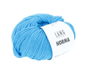 Pelote de coton à tricoter Norma - Lang Yarns