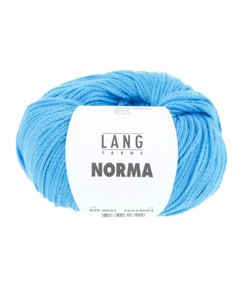 Pelote de coton à tricoter Norma - Lang Yarns