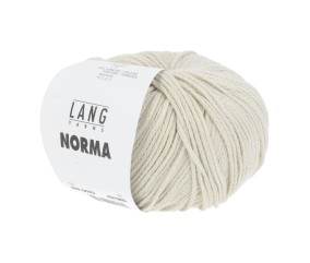 Pelote de coton à tricoter Norma - Lang Yarns