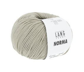 Pelote de coton à tricoter Norma - Lang Yarns