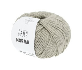 Pelote de coton à tricoter Norma - Lang Yarns