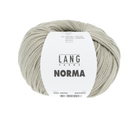 Pelote de coton à tricoter Norma - Lang Yarns