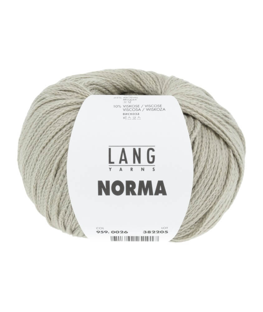 Pelote de coton à tricoter Norma - Lang Yarns