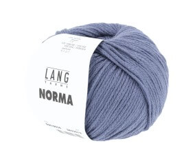 Pelote de coton à tricoter Norma - Lang Yarns