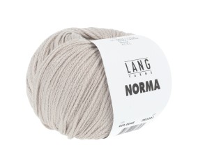 Pelote de coton à tricoter Norma - Lang Yarns