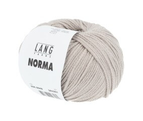 Pelote de coton à tricoter Norma - Lang Yarns