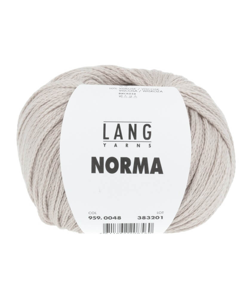 Pelote de coton à tricoter Norma - Lang Yarns