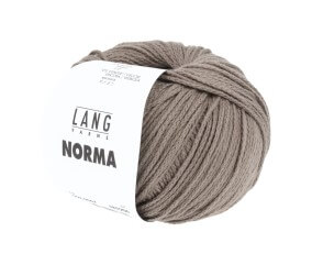 Pelote de coton à tricoter Norma - Lang Yarns