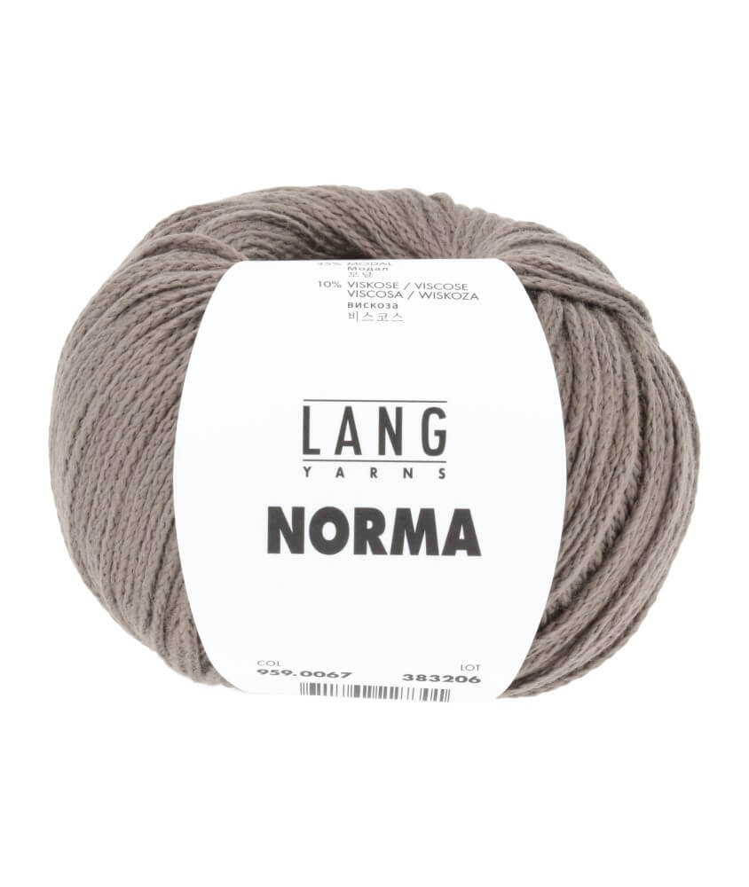 Pelote de coton à tricoter Norma - Lang Yarns