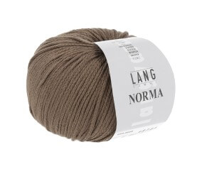 Pelote de coton à tricoter Norma - Lang Yarns