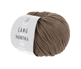 Pelote de coton à tricoter Norma - Lang Yarns