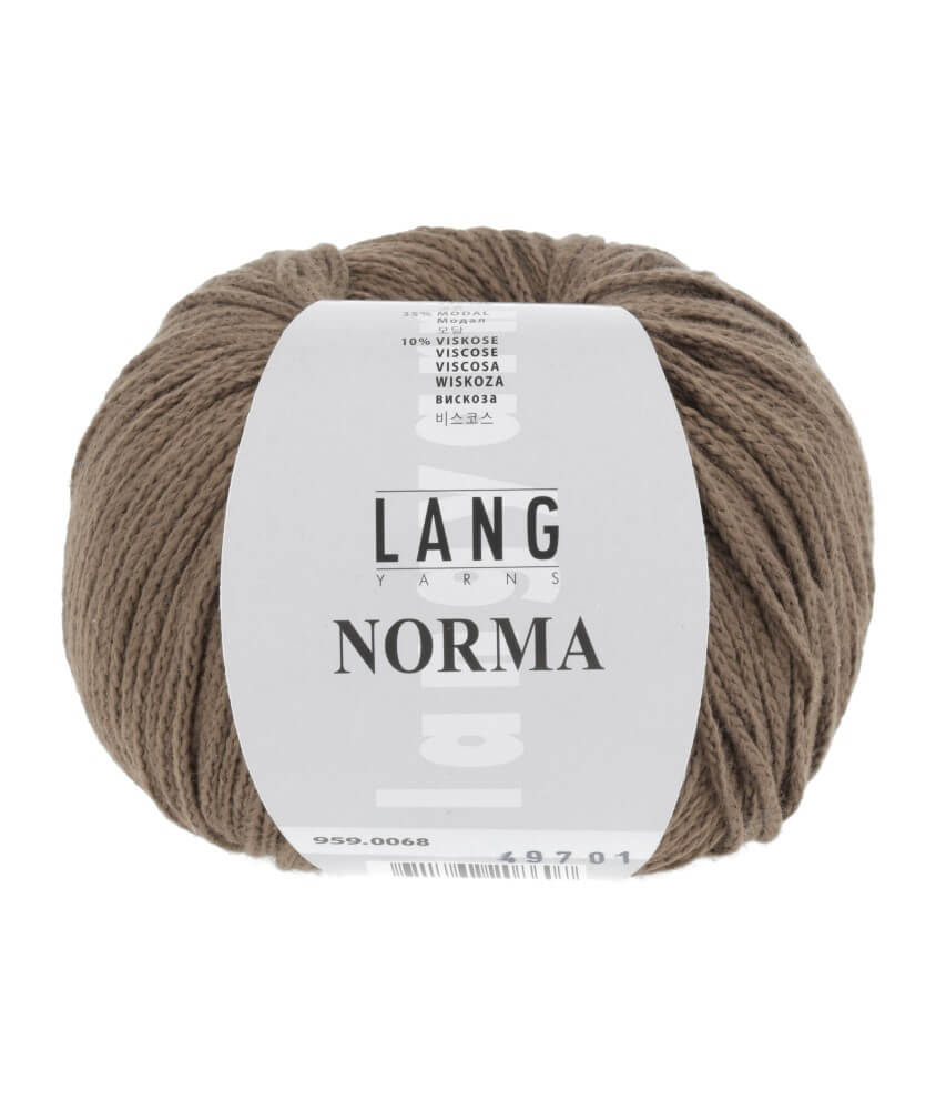 Pelote de coton à tricoter Norma - Lang Yarns