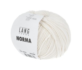 Pelote de coton à tricoter Norma - Lang Yarns