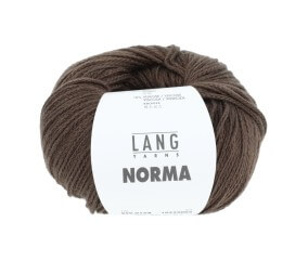 Pelote de coton à tricoter Norma - Lang Yarns