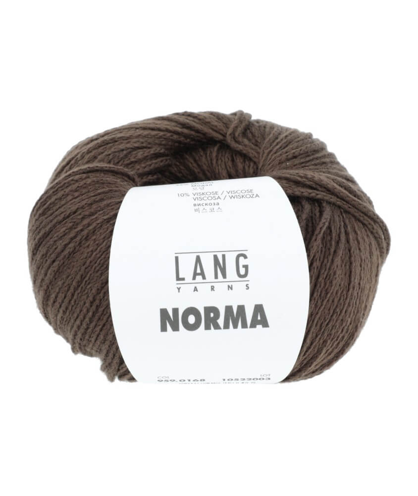 Pelote de coton à tricoter Norma - Lang Yarns