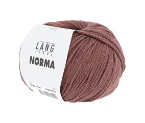 Pelote de coton à tricoter Norma - Lang Yarns