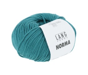 Pelote de coton à tricoter Norma - Lang Yarns