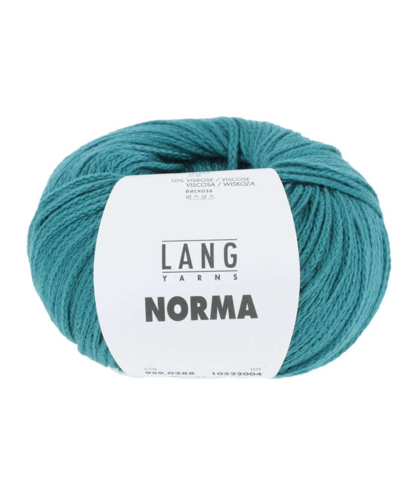 Pelote de coton à tricoter Norma - Lang Yarns