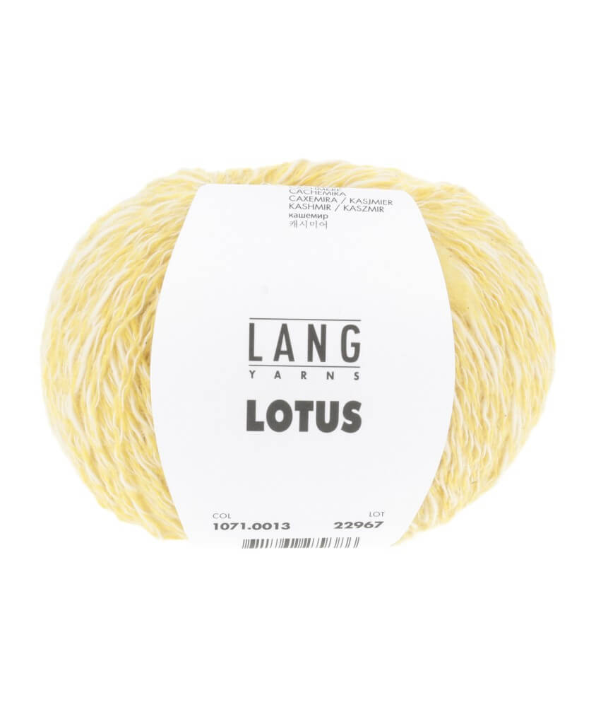 Pelote de coton à tricoter Lotus - 25GR - Lang Yarns Pelote de coton à tricoter Lotus - 25GR - Lang Yarns