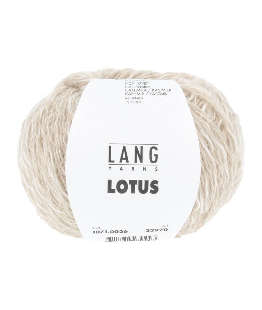 Pelote de coton à tricoter Lotus - 25GR - Lang Yarns Pelote de coton à tricoter Lotus - 25GR - Lang Yarns