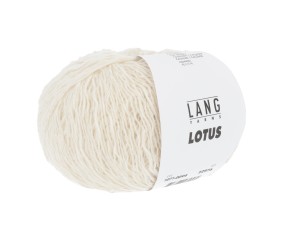 Pelote de coton à tricoter Lotus - 25GR - Lang Yarns