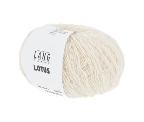 Pelote de coton à tricoter Lotus - 25GR - Lang Yarns
