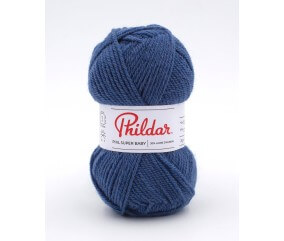 Pelote de laine à tricoter SUPER BABY - 25GR - Phildar - certifié Oeko-Tex