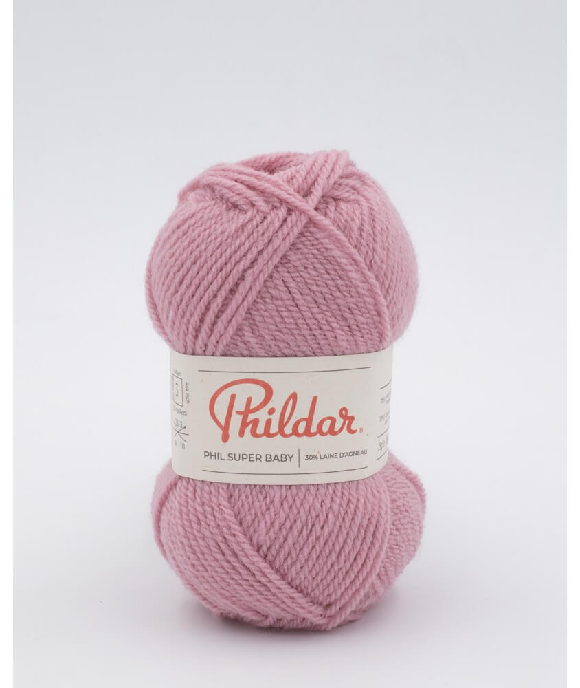 Pelote de laine à tricoter SUPER BABY - 25GR - Phildar - certifié Oeko-Tex Pelote de laine à tricoter SUPER BABY - 25GR - Phildar - certifié Oeko-Tex
