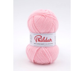Pelote de laine à tricoter SUPER BABY - 25GR - Phildar - certifié Oeko-Tex