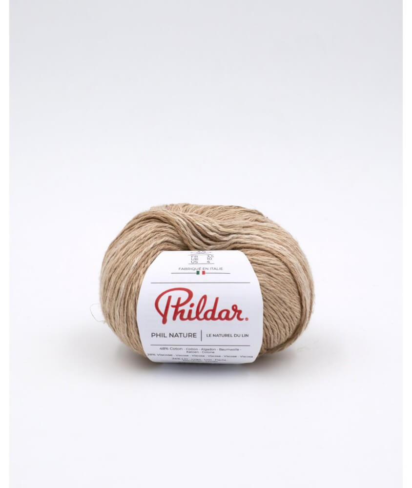 Pelote de Coton et Lin PHIL NATURE - Phildar Pelote de Coton et Lin PHIL NATURE - Phildar