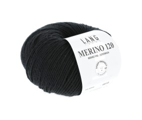 Pelote de laine à tricoter MERINO 120 - Lang Yarns