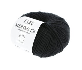 Pelote de laine à tricoter MERINO 120 - Lang Yarns