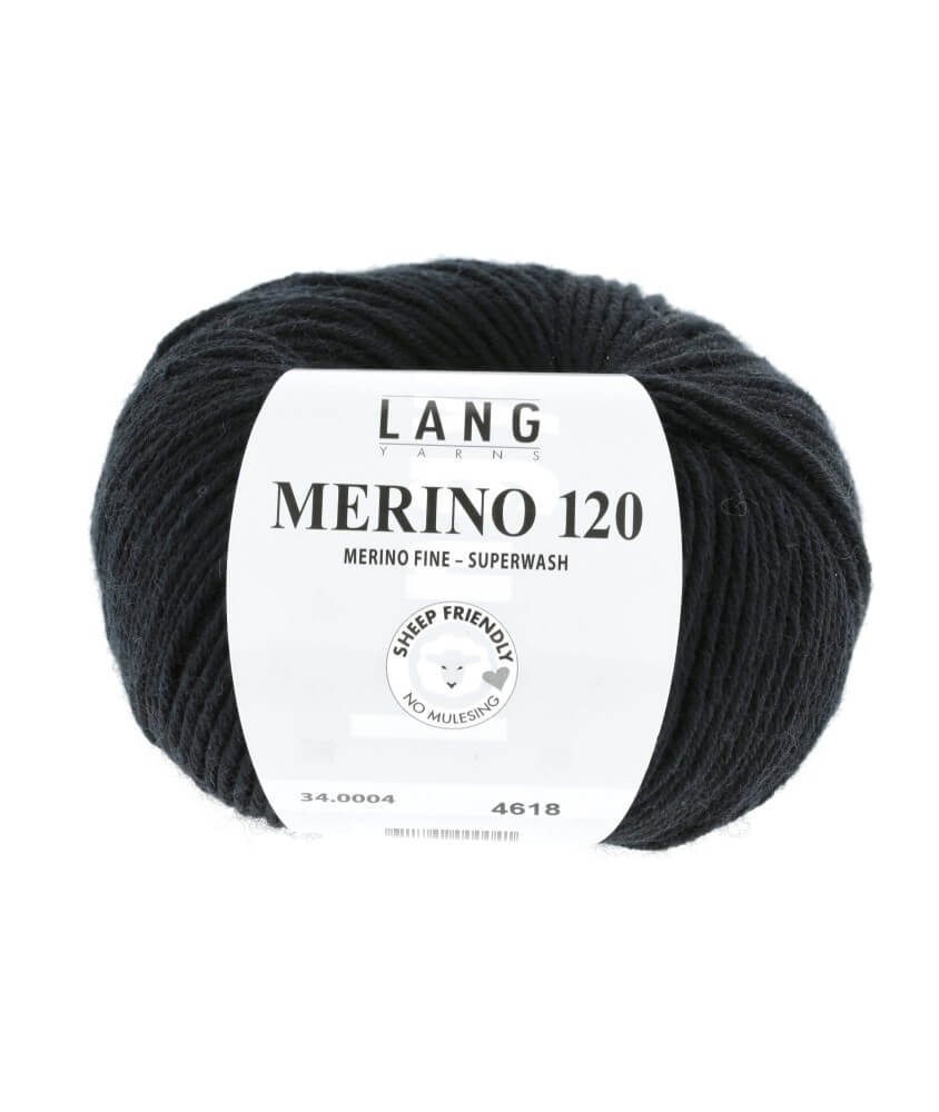 Pelote de laine à tricoter MERINO 120 - Lang Yarns