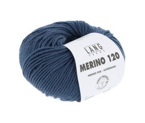 Pelote de laine à tricoter MERINO 120 - Lang Yarns