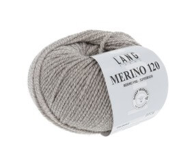 Pelote de laine à tricoter MERINO 120 - Lang Yarns