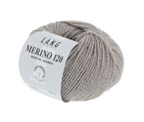 Pelote de laine à tricoter MERINO 120 - Lang Yarns