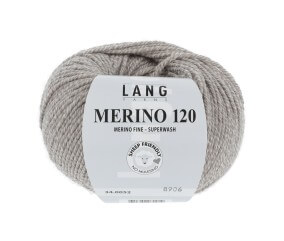 Pelote de laine à tricoter MERINO 120 - Lang Yarns