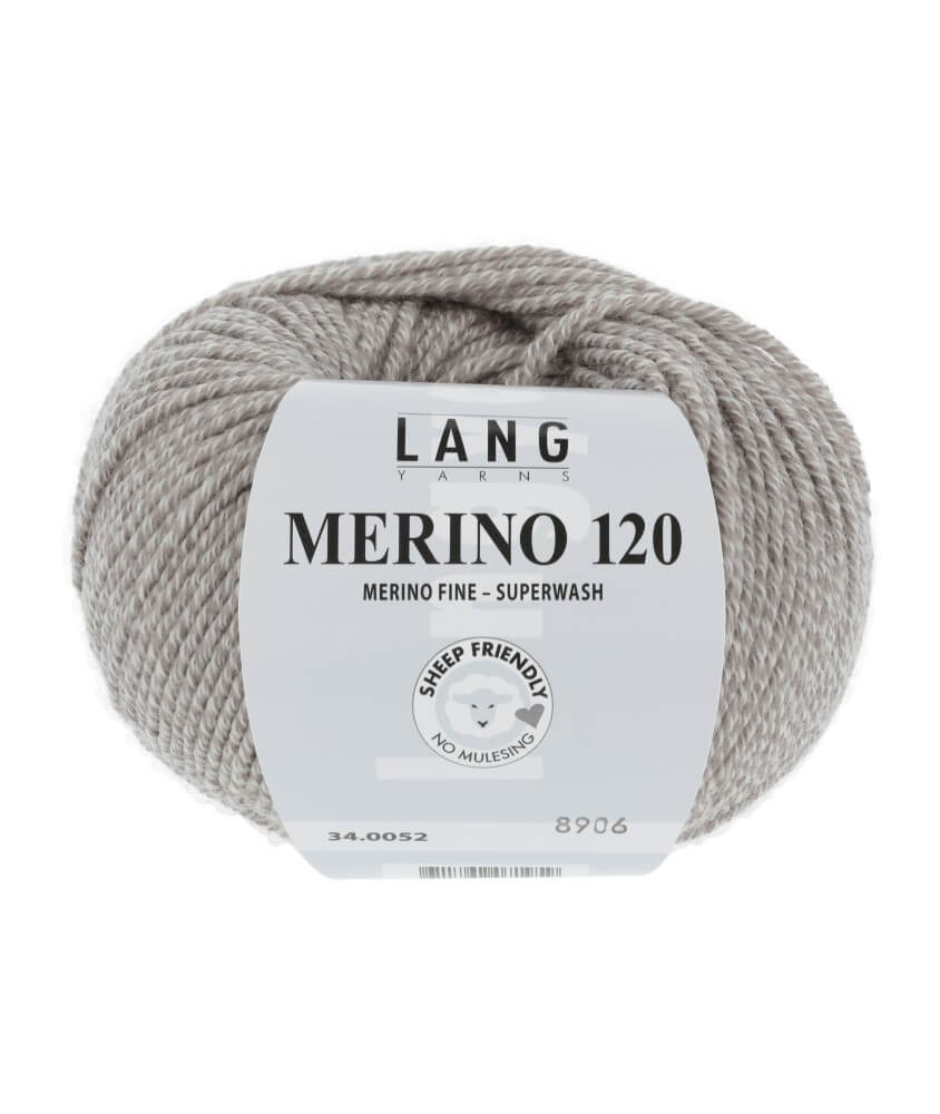 Pelote de laine à tricoter MERINO 120 - Lang Yarns