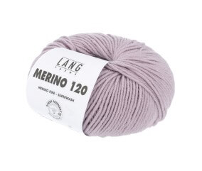 Pelote de laine à tricoter MERINO 120 - Lang Yarns