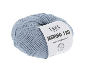 Pelote de laine à tricoter MERINO 120 - Lang Yarns