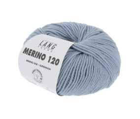 Pelote de laine à tricoter MERINO 120 - Lang Yarns